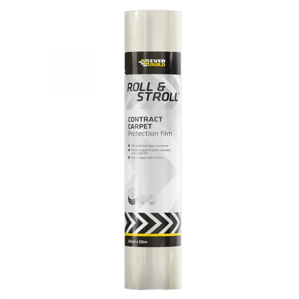 Everbuild Roll & Stroll Carpet, Floor Protector 600MM X 50M