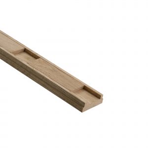 Oak 2.4Mtr 41mm Baserail FSC